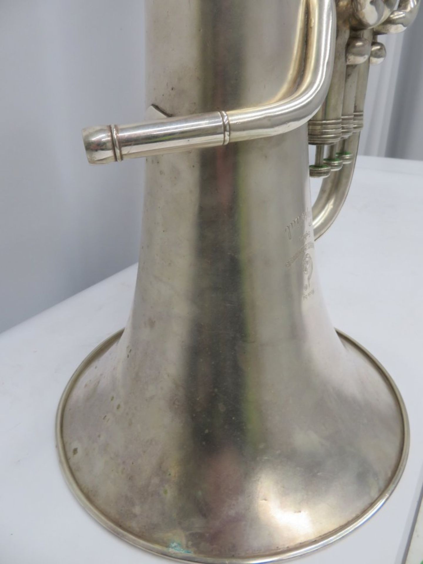 Boosey & Hawkes Imperial Euphonium With Case. Serial Number: 545811. Please Note This Item - Image 8 of 17