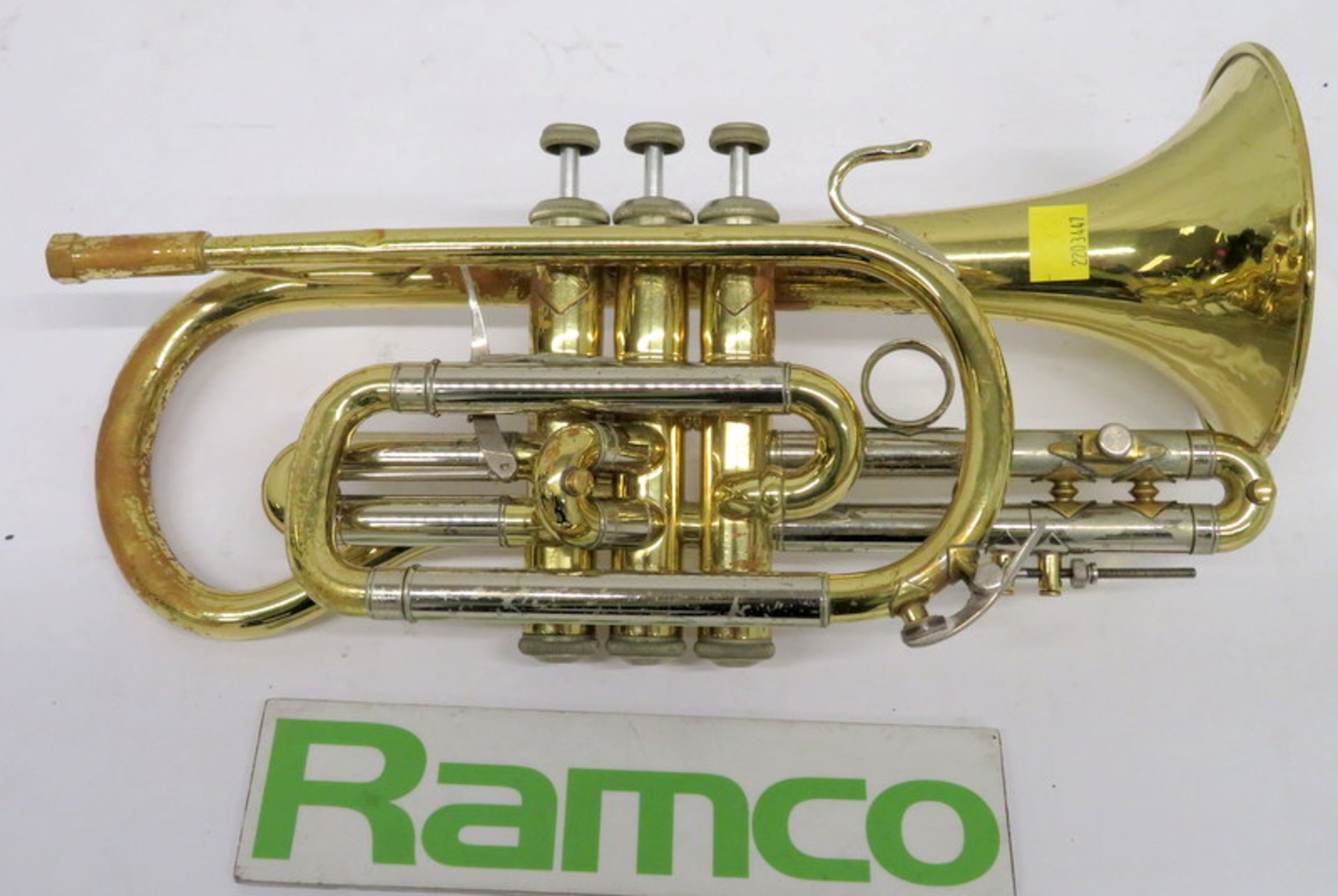 Bach Stradivarius 184 Cornet With Case. Serial Number: 547038. Please Note That This Item - Image 3 of 16