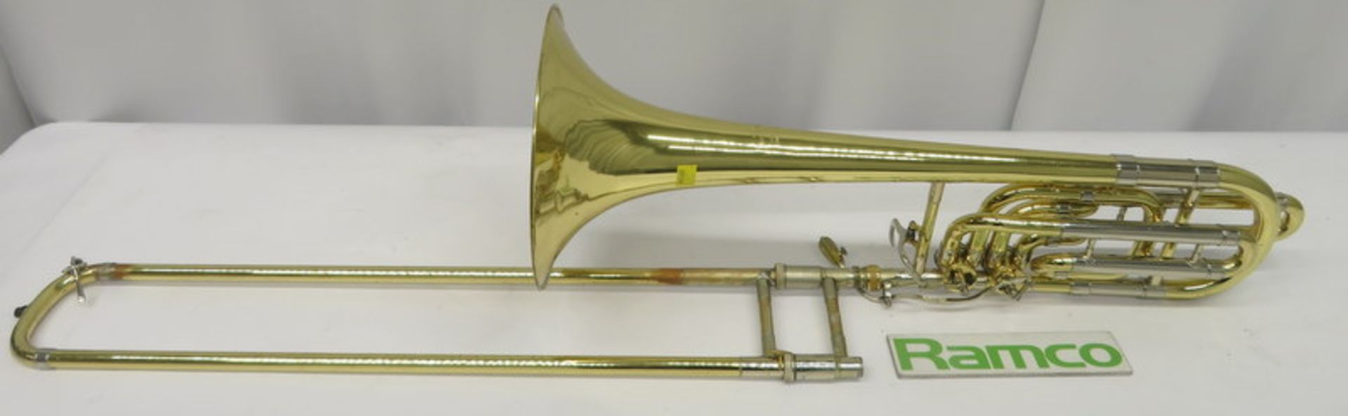 Vincent Bach Stradivarius 50B Trombone With Case. Serial Number: 81000. Please Note That T - Image 2 of 19