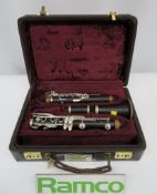 Buffet Crampon R13 Clarinet With Case. Serial Number: 467838. Full length 60cm Please Not