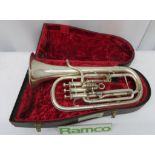 Boosey & Hawkes Imperial Sax Horn With Case. Serial Number: 497256. Please Note This Item