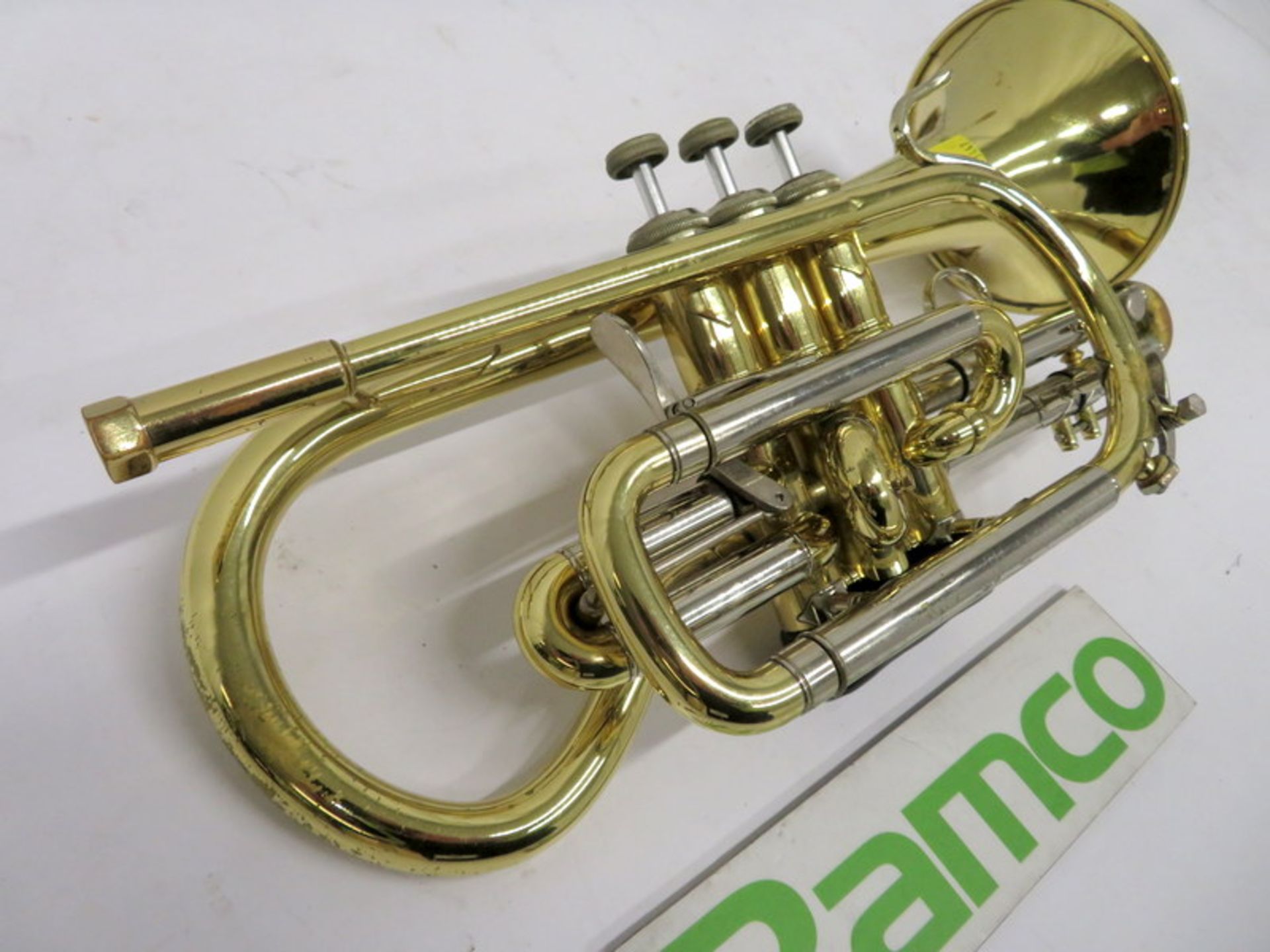 Bach Stradivarius 184 Cornet With Case. Serial Number: 568129. Please Note That This Item - Image 8 of 18