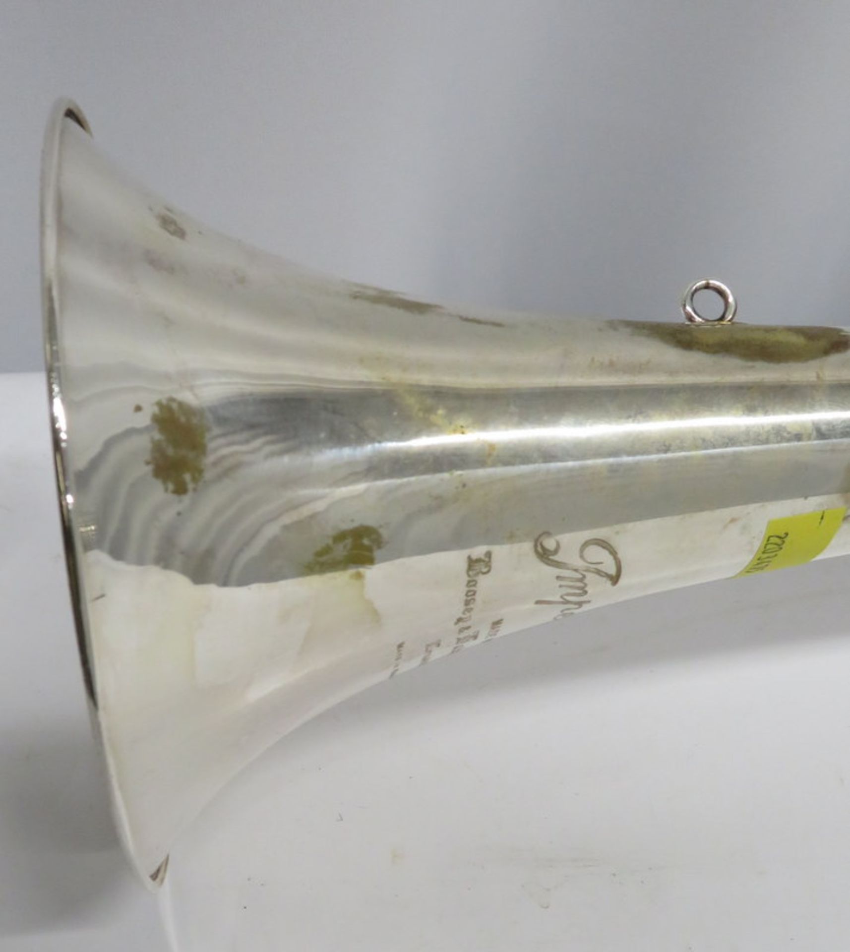 Boosey & Hawkes Imperial Fanfare Trumpet With Case. Serial Number: 335204. Please Note T - Image 5 of 18