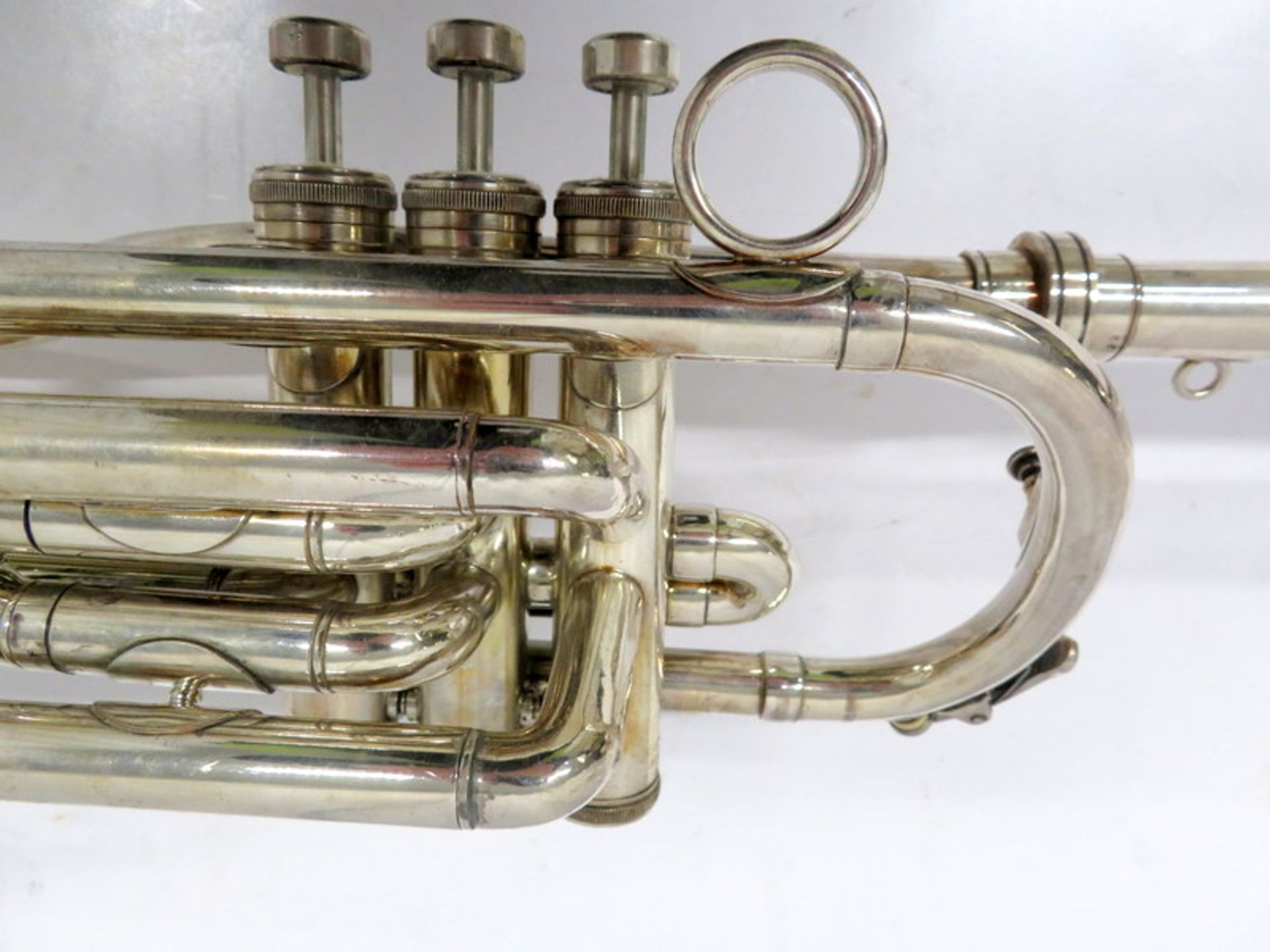 Boosey & Hawkes Imperial Fanfare Trumpet With Case. Serial Number: 591890. Please Note T - Image 12 of 14