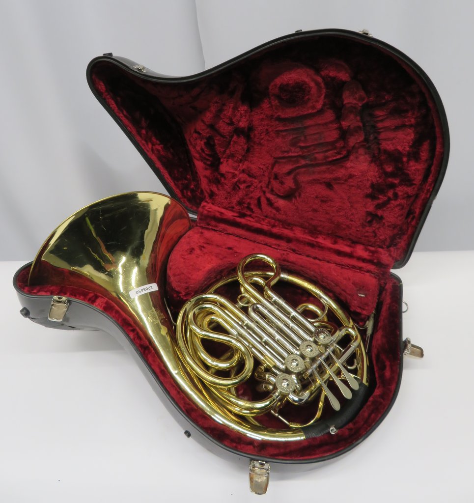 Paxman 20L french horn with case. Serial number: 3236. Please note that this item is sold