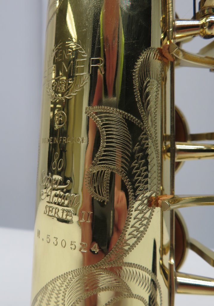 Henri Selmer Super Action 80 Series 2 soprano saxophone with case. Serial number: N.53052 - Image 9 of 19