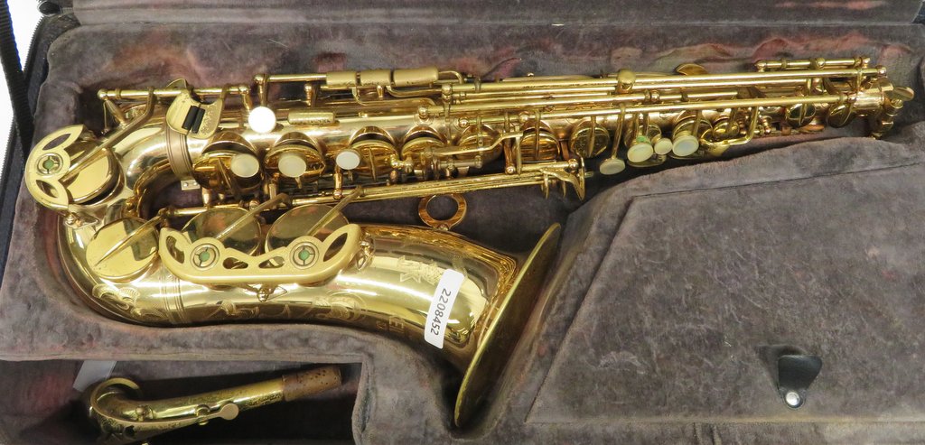 Julius Keilwerth SX90R alto saxophone with case. Serial number: 123697. Please note that - Image 2 of 19