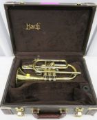 Vincent Bach Stradivarius 184 ML cornet with case. Serial Number: 691496. Please note that