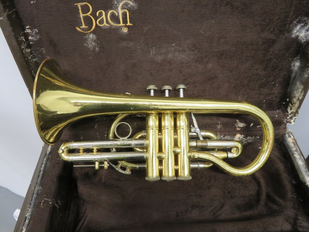 4x Vincent Bach Stradivarius 184 cornets with cases. Serial Numbers: 519302, 528842, 58489 - Image 25 of 30