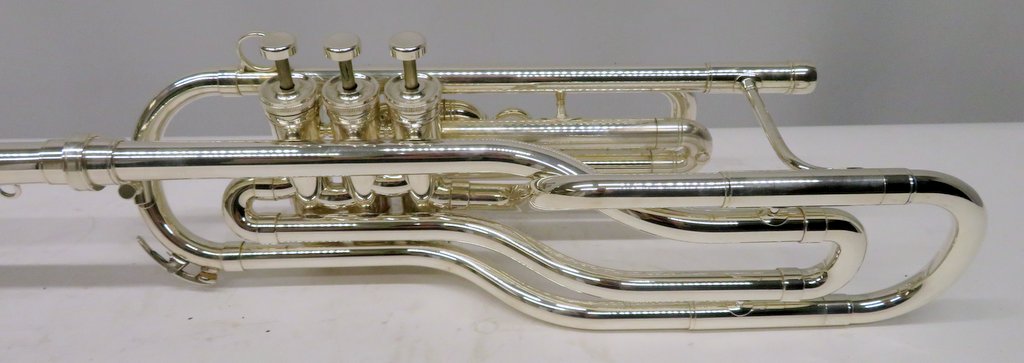 Besson International BE708 fanfare trombone with case. Serial number: 880276. Please note - Image 8 of 13