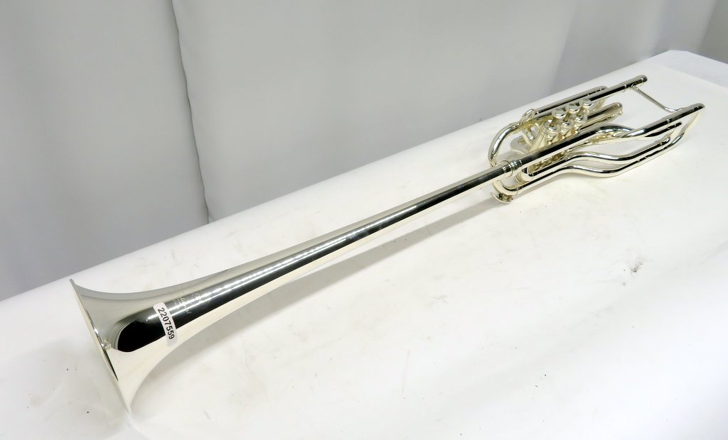 Besson International BE708 fanfare trombone with case. Serial number: 880276. Please note - Image 4 of 13