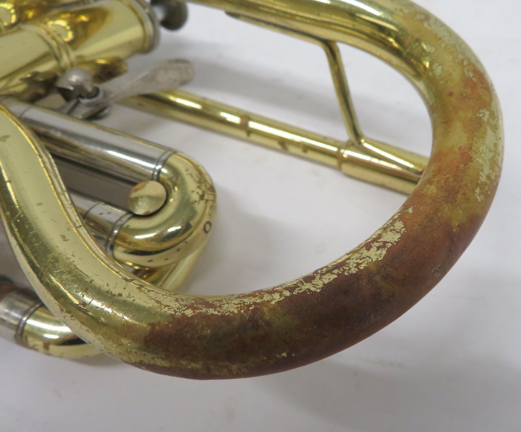 Bach Stradivarius 184 ML cornet with case. Serial number: 511745. Please note that this i - Image 16 of 19