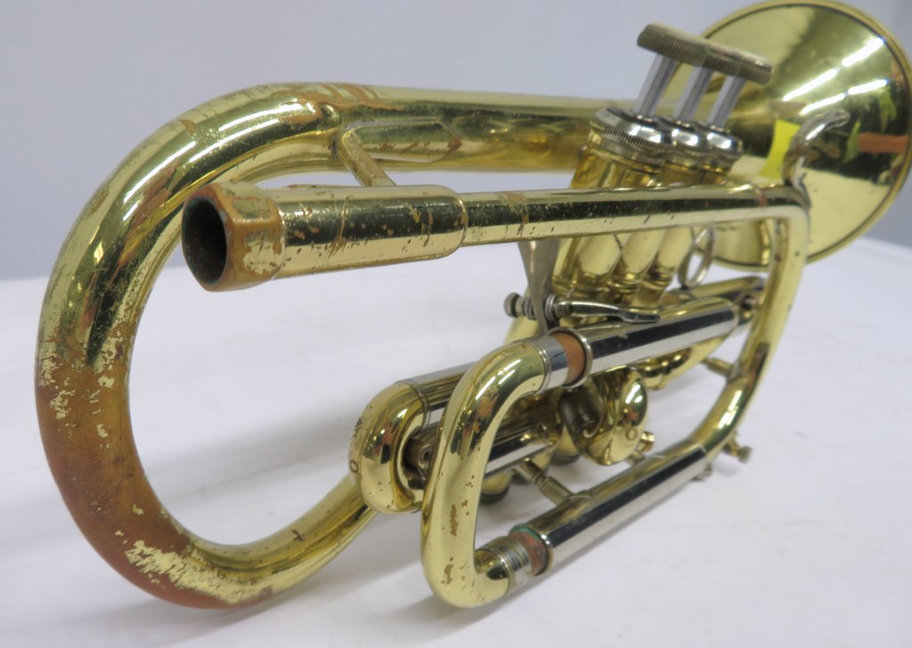 Bach Stradivarius 184 ML cornet with case. Serial number: 511745. Please note that this i - Image 10 of 19