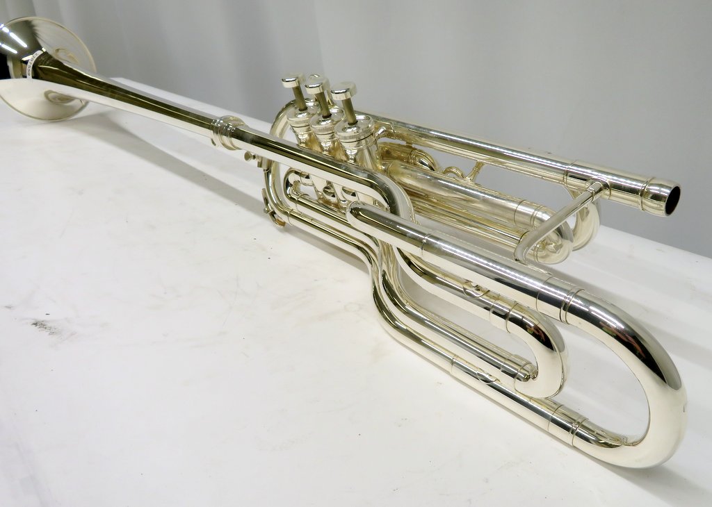 Besson International BE708 fanfare trombone with case. Serial number: 880276. Please note - Image 9 of 13