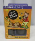 Yamaha Silent Brass SB5-9 trombone/brass trombone mute & personal studio.