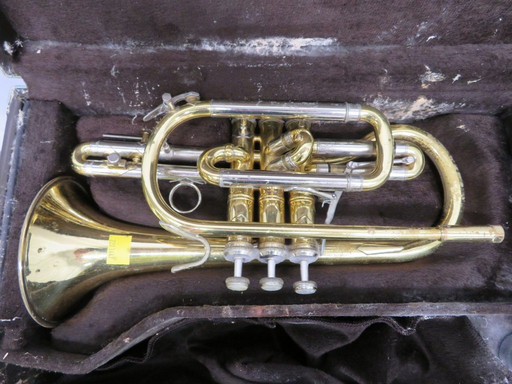 4x Vincent Bach Stradivarius 184 cornets with cases. Serial Numbers: 519302, 528842, 58489 - Image 24 of 30