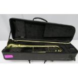 Rath R3 trombone with case. Serial number: R3042. Please note that this item is sold as se