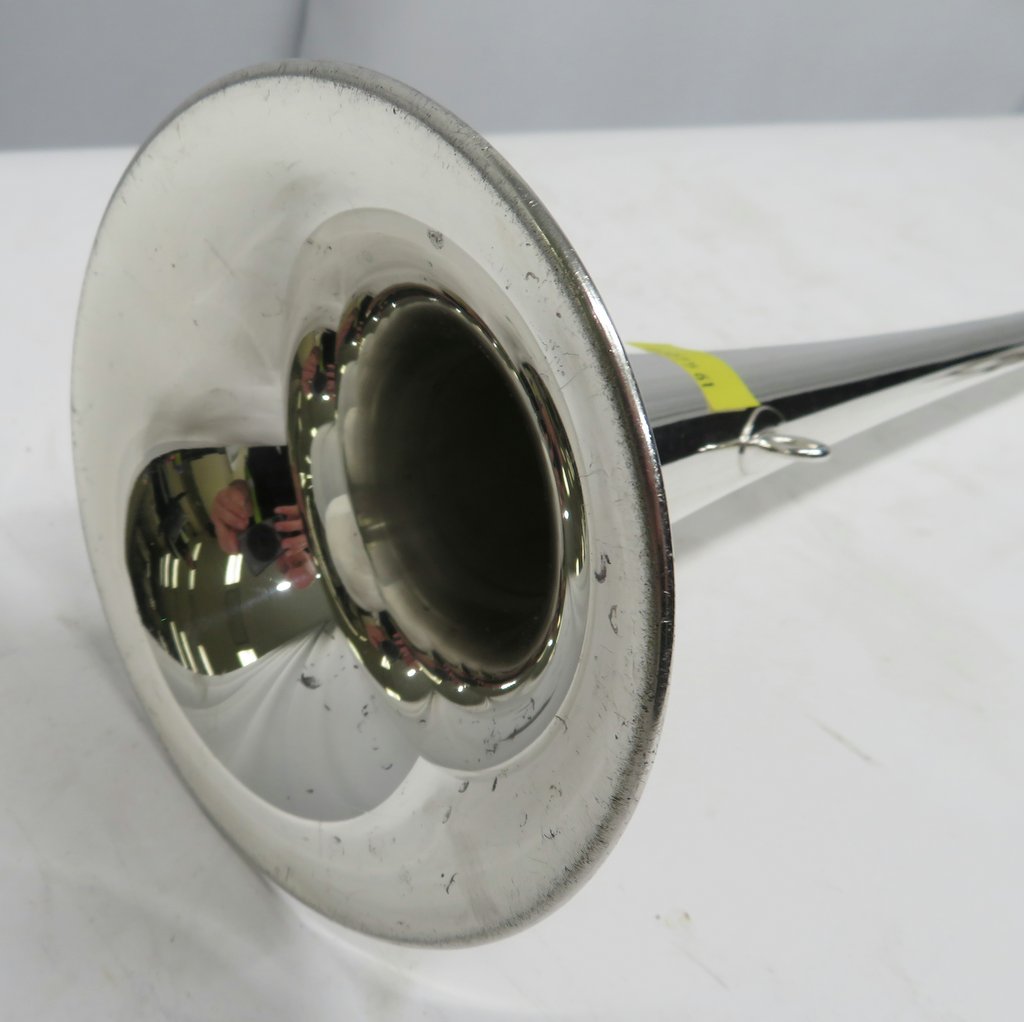Besson International BE706 fanfare trumpet with case. Serial number: 884561. Please note - Image 6 of 16