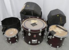 3x Premier drums (one is a carcus only).