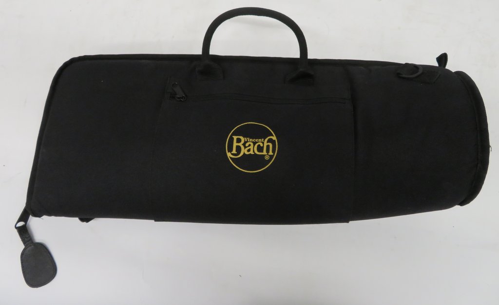 BBIM Ltd 1977 cavalry trumpet with case. Please note that this item is sold as seen with n - Image 9 of 9