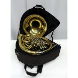 Gebr-Alexander Mainz 103 french horn with case. Serial number: 23511. Please note that th