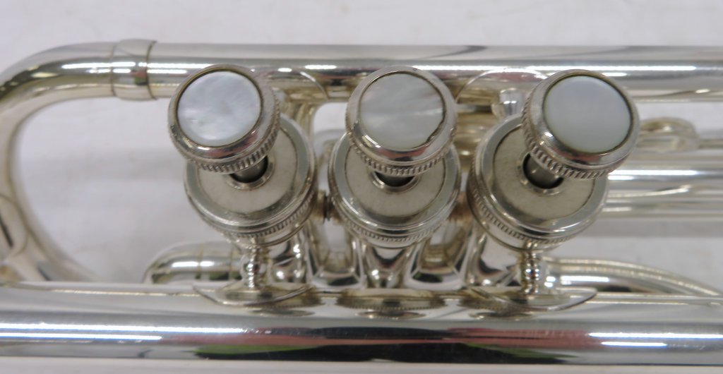 Besson BE707 International tenor trombone with case. Serial number: 862777. Please note t - Image 9 of 13