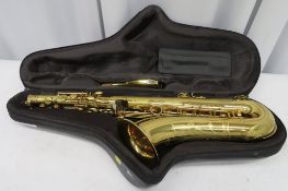 Henri Selmer Reference 54 tenor saxophone with case. Serial number: N.707052. Please note