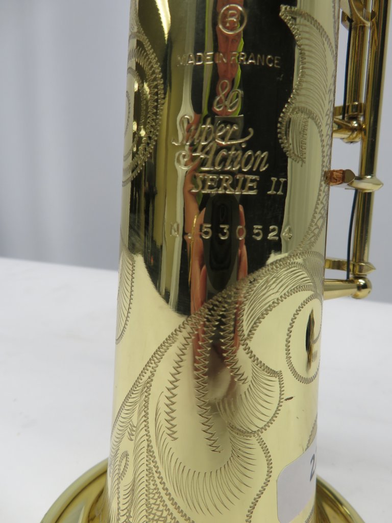 Henri Selmer Super Action 80 Series 2 soprano saxophone with case. Serial number: N.53052 - Image 16 of 19