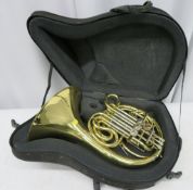 Gebr Alexander Mainz 103 french horn with case. Serial number: 17814. Please note that th