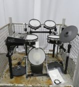 Roland V stage series electronic drum set with TD12 console. Please note that this item is