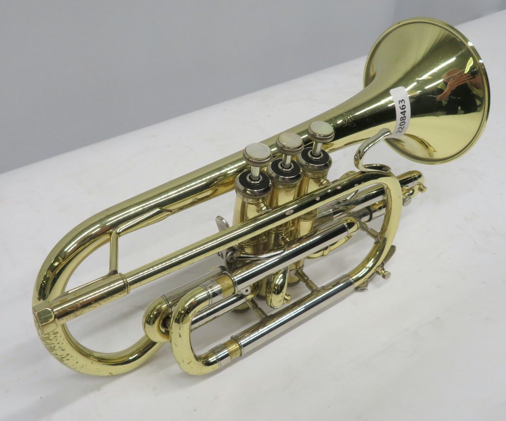 Bach Stradivarius 184 ML cornet with case. Serial number: 602971. Please note that this i - Image 4 of 14