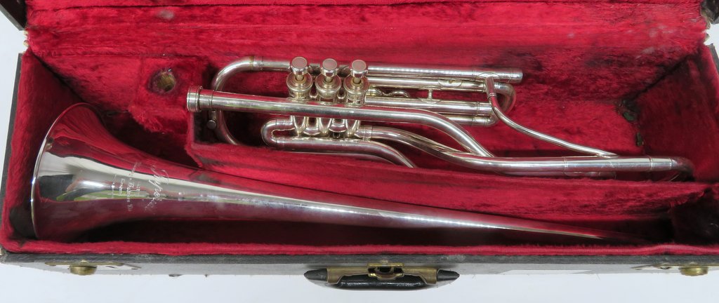 Boosey & Hawkes Imperial tenor trombone with case. Serial number: LP335198. Please note t - Image 2 of 14