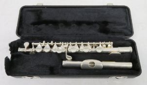 Elkhart 4SH flute. Serial number: 84517. Please note that this item is sold as seen with n