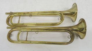 2x Unbranded Cavalry Trumpet.