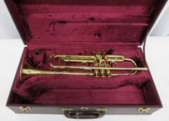 F.Besson Meha B flat trumpet. Serial number: 1688. Please note that this item is sold as s