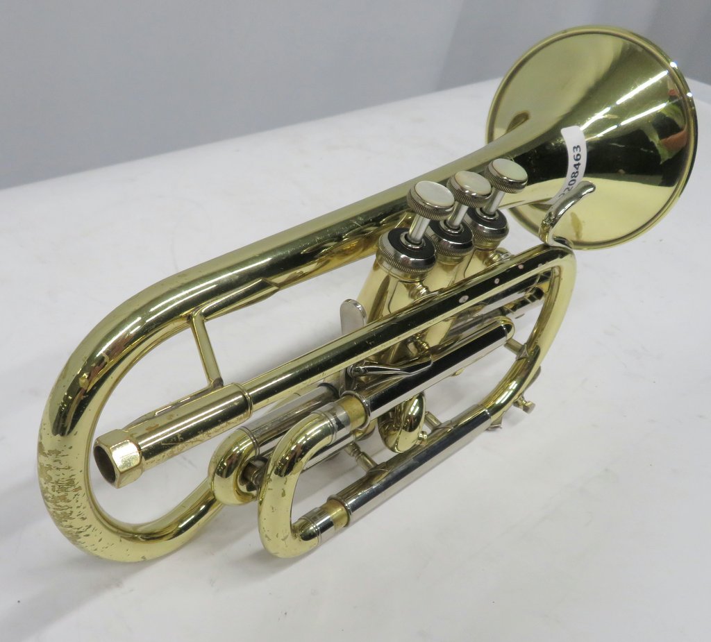 Bach Stradivarius 184 ML cornet with case. Serial number: 602971. Please note that this i - Image 9 of 14