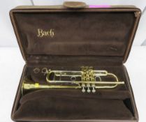 Vincent Bach Stradivarius 37 ML trumpet with case. Serial Number: 505713. Please note that