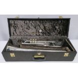 Boosey & Hawkes Imperial tenor trombone with case. Serial number: 566214. Please note tha