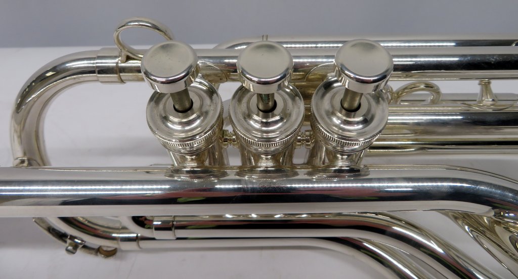 Besson International BE708 fanfare trombone with case. Serial number: 880276. Please note - Image 10 of 13