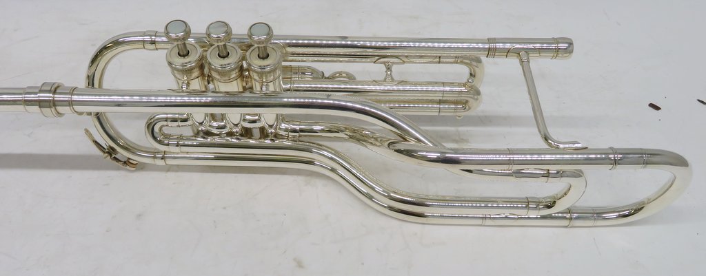 Besson BE707 International tenor trombone with case. Serial number: 862777. Please note t - Image 8 of 13
