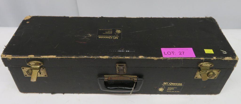 Boosey & Hawkes Imperial tenor trombone with case. Serial number: LP335198. Please note t - Image 14 of 14
