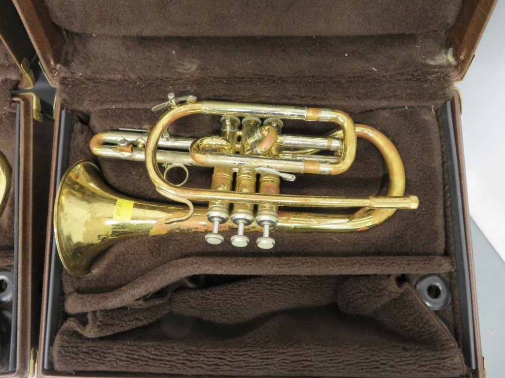 4x Vincent Bach Stradivarius 184 cornets with cases. Serial Numbers: 519302, 528842, 58489 - Image 3 of 30