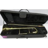 Rath R3 trombone with case. Serial number: R4145. Please note that this item is sold as se