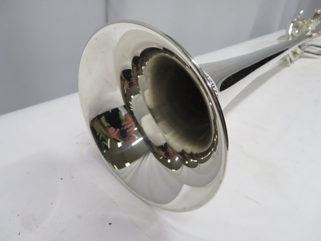 Besson International BE708 fanfare trombone with case. Serial number: 880276. Please note - Image 6 of 13