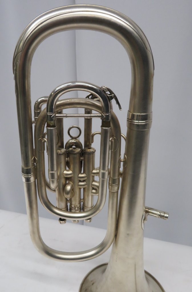 Boosey & Hawkes Imperial Baratone sax horn with case. Serial number: 662332. Please note t - Image 10 of 13