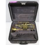 York Eminence 4027 cornet with case. Serial number: 503833. Please note that this item is