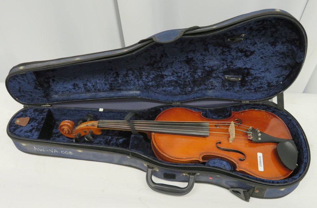 Blessing number 12 violin with case. 15 1/2 inch body. Please note that this item is sold