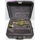 York Eminence 4027 cornet with case. Serial number: 503829. Please note that this item is