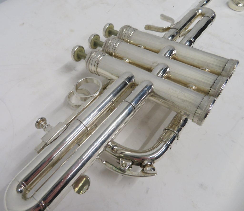 Besson International BE706 fanfare trumpet with case. Serial number: 884561. Please note - Image 10 of 16