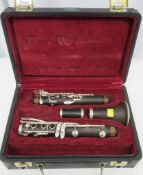 Buffet Crampon R13 L Green clarinet (approx 59.5cm not including mouth piece) with case. S